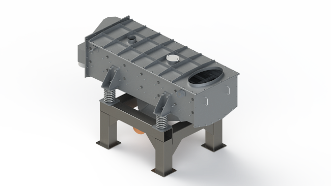 Инерционный грохот тяжелого типа ТТС-SHI-1-1000
